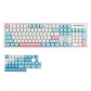 Milk Cap Japanese 104+36 Cherry MX PBT Dye-subbed Keycaps Set for Mechanical Keyboard GK61 64 68 87 96 980 104 108